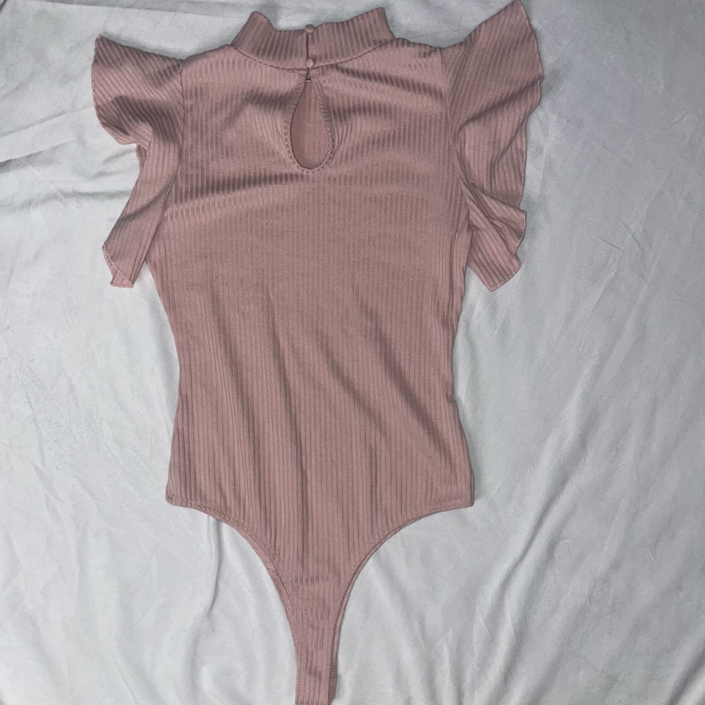 NWOT Women's TCEC Bodysuit Size S Pink - Picture 6 of 10